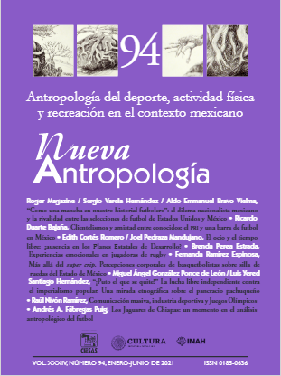 Antropología del deporte, actividad física y recreación en el contexto mexicano