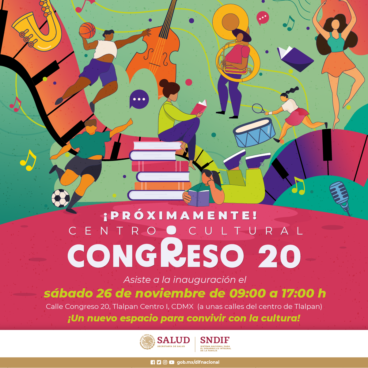 Inauguración Centro Cultural Congreso 20
